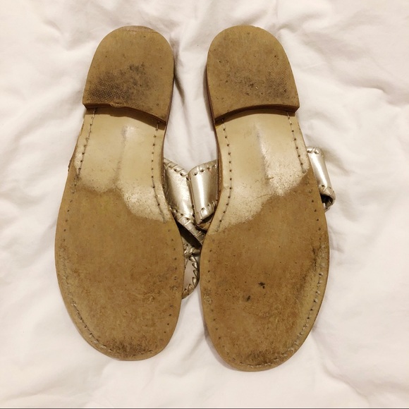 Jack Rogers Platinum Hamptons Sandal - Picture 2 of 2